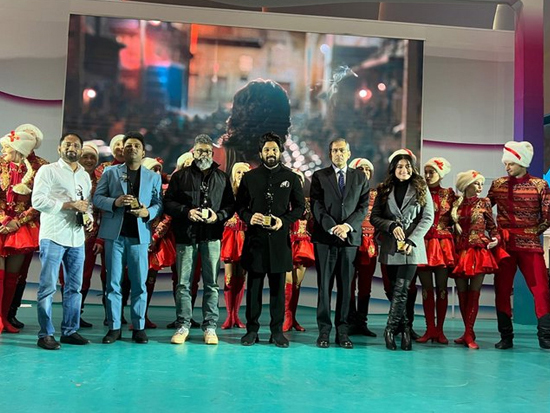 Team Pushpa Gets Felicitated At Indian Film Festival Of Russia